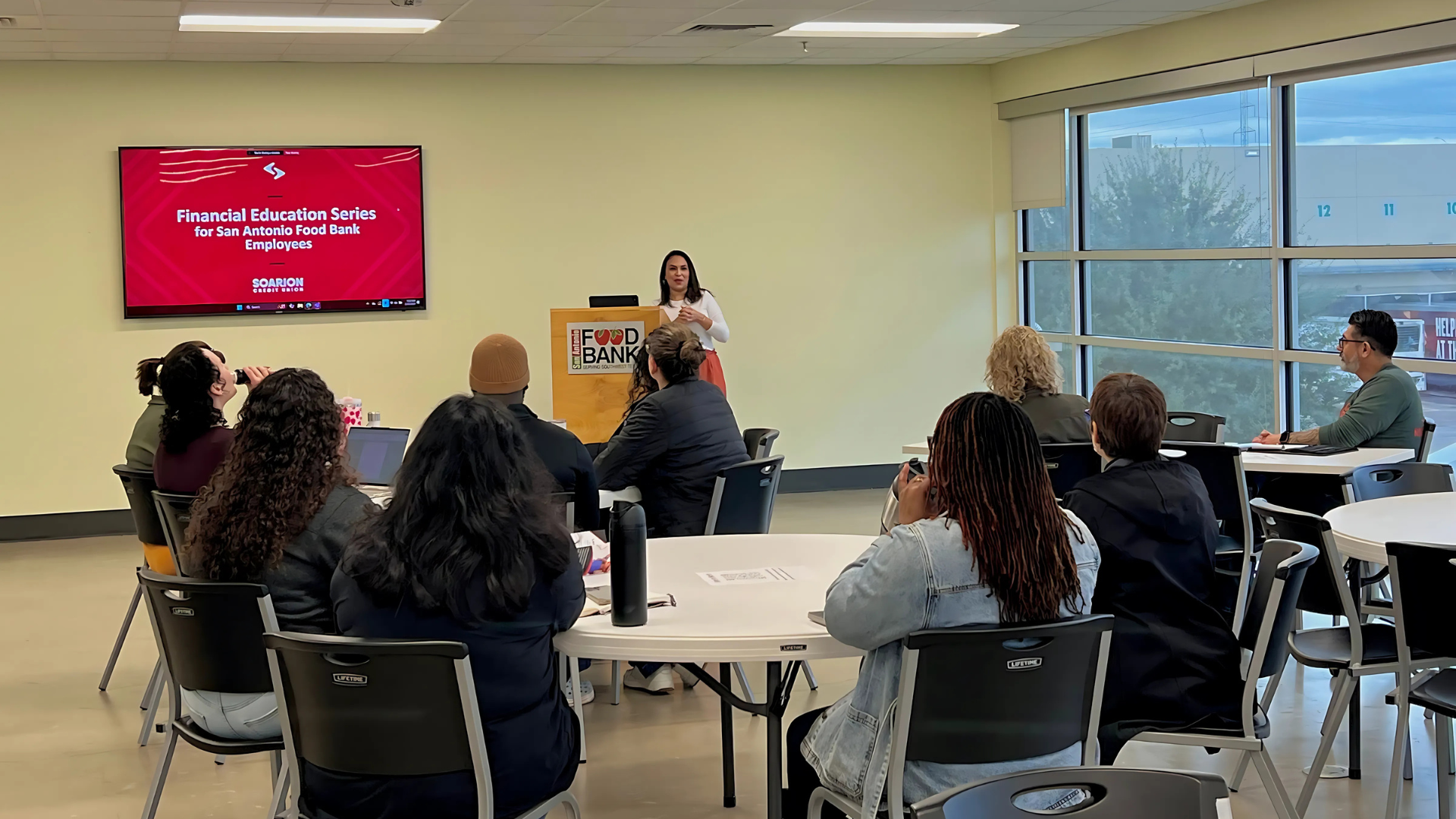 Soarion employee hosts complimentary financial education session for local company